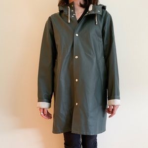 Stutterheim Green Raincoat
